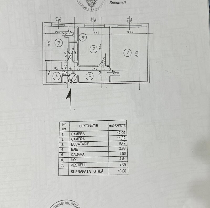 Romancierilor, Drumul Taberei apartament 2 cam